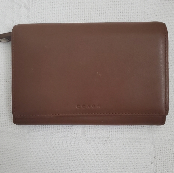 Coach Handbags - Coach brown wallet
